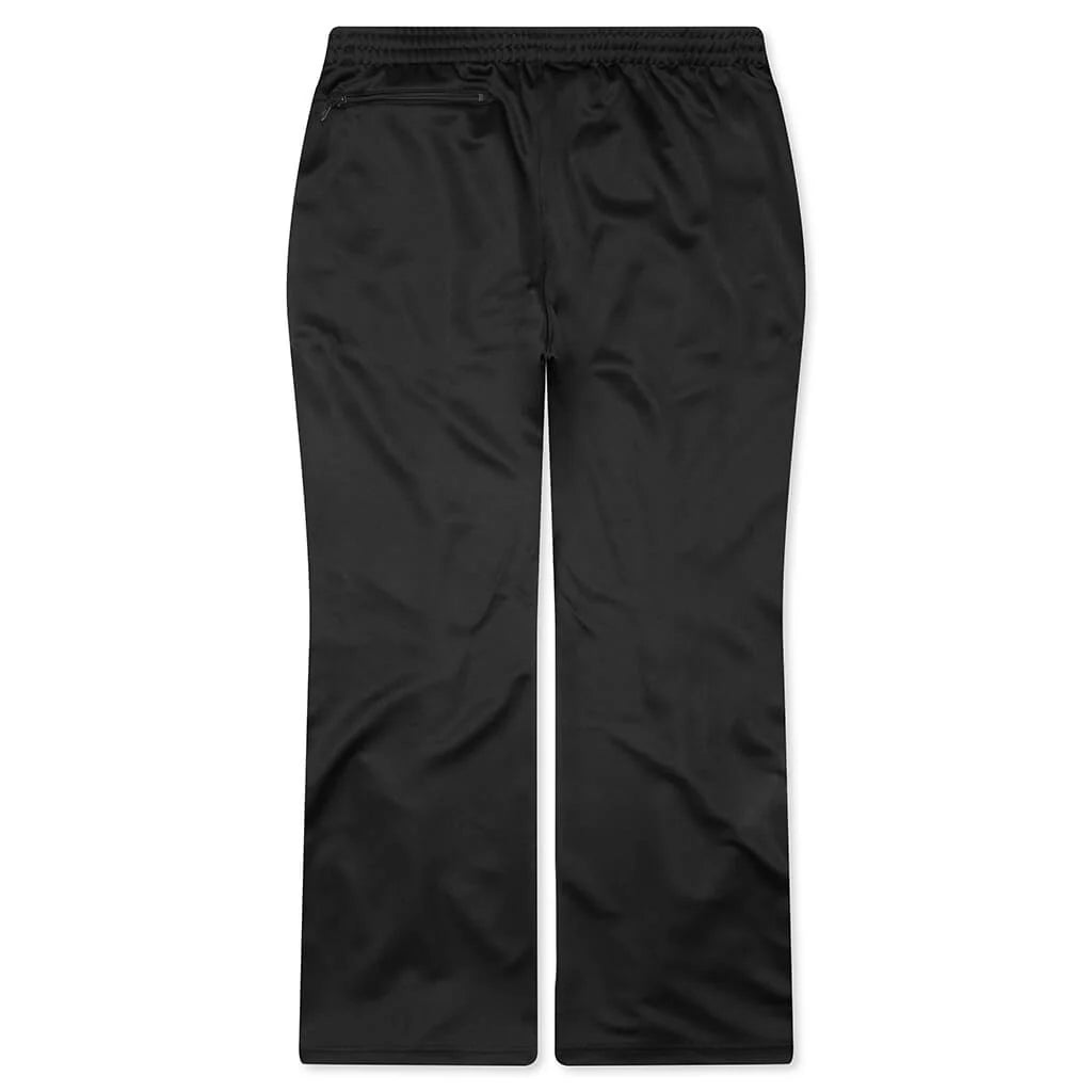 Poly Smooth Boot Cut Track Pant Charcoal