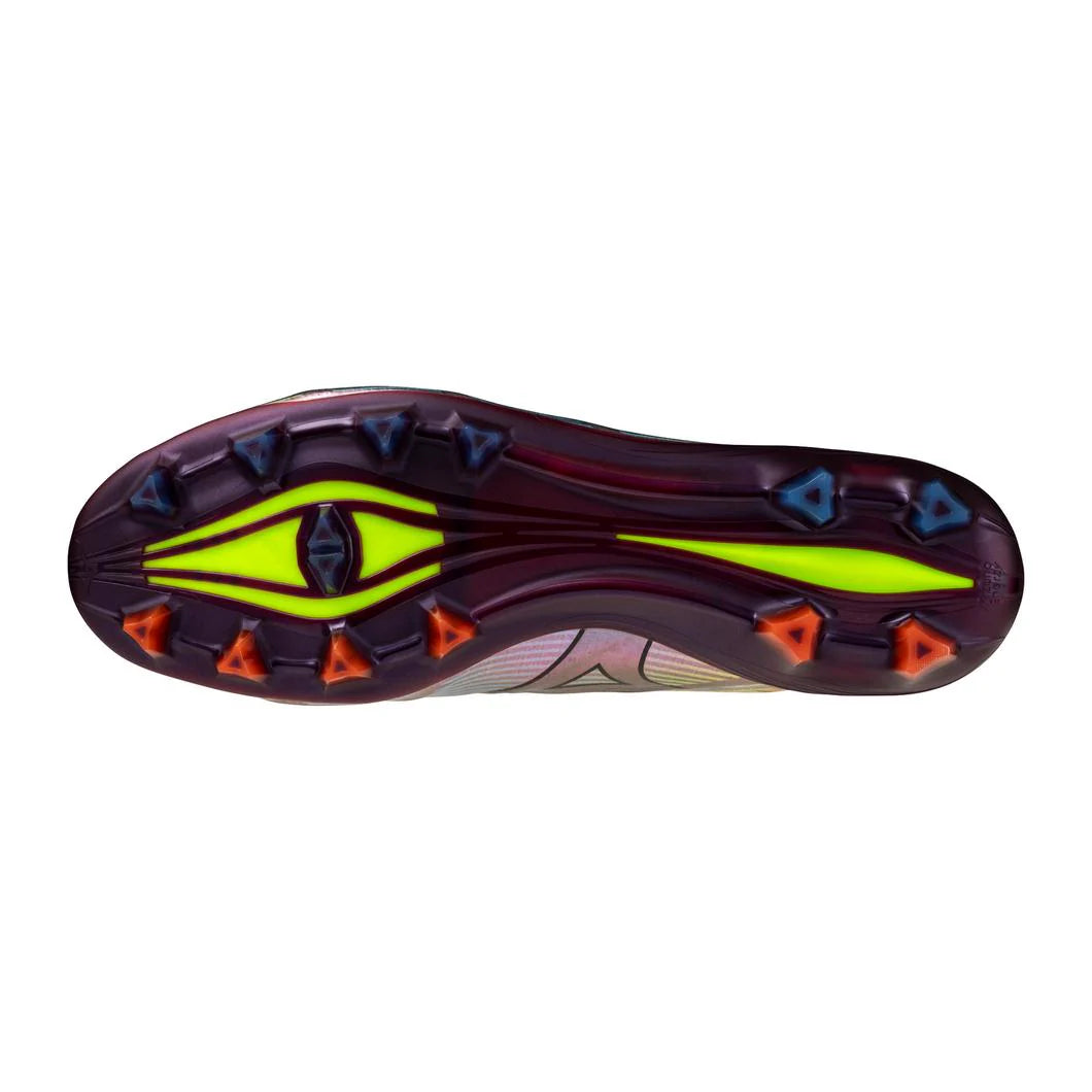 Mizuno Alpha II Japan FG Firm Ground Black Iridescent