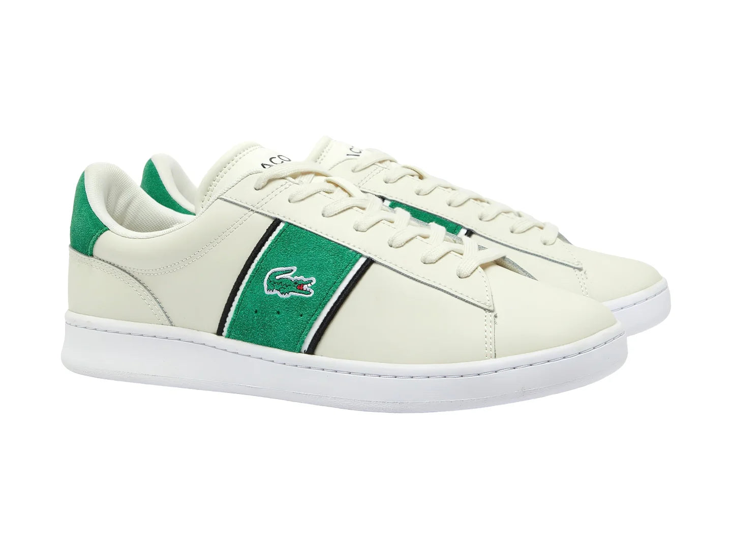 Tenis Lacoste Carnaby Set Blanco para Hombre