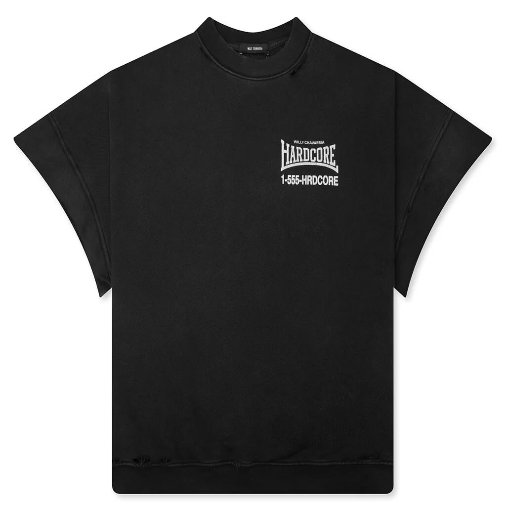 Hardcore Muscle Tee Black Beauty