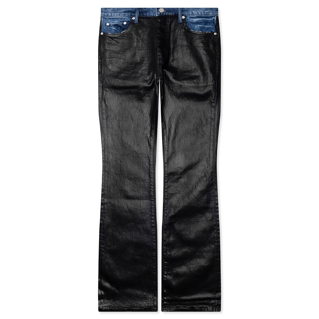 Coated Indigo Flare Black