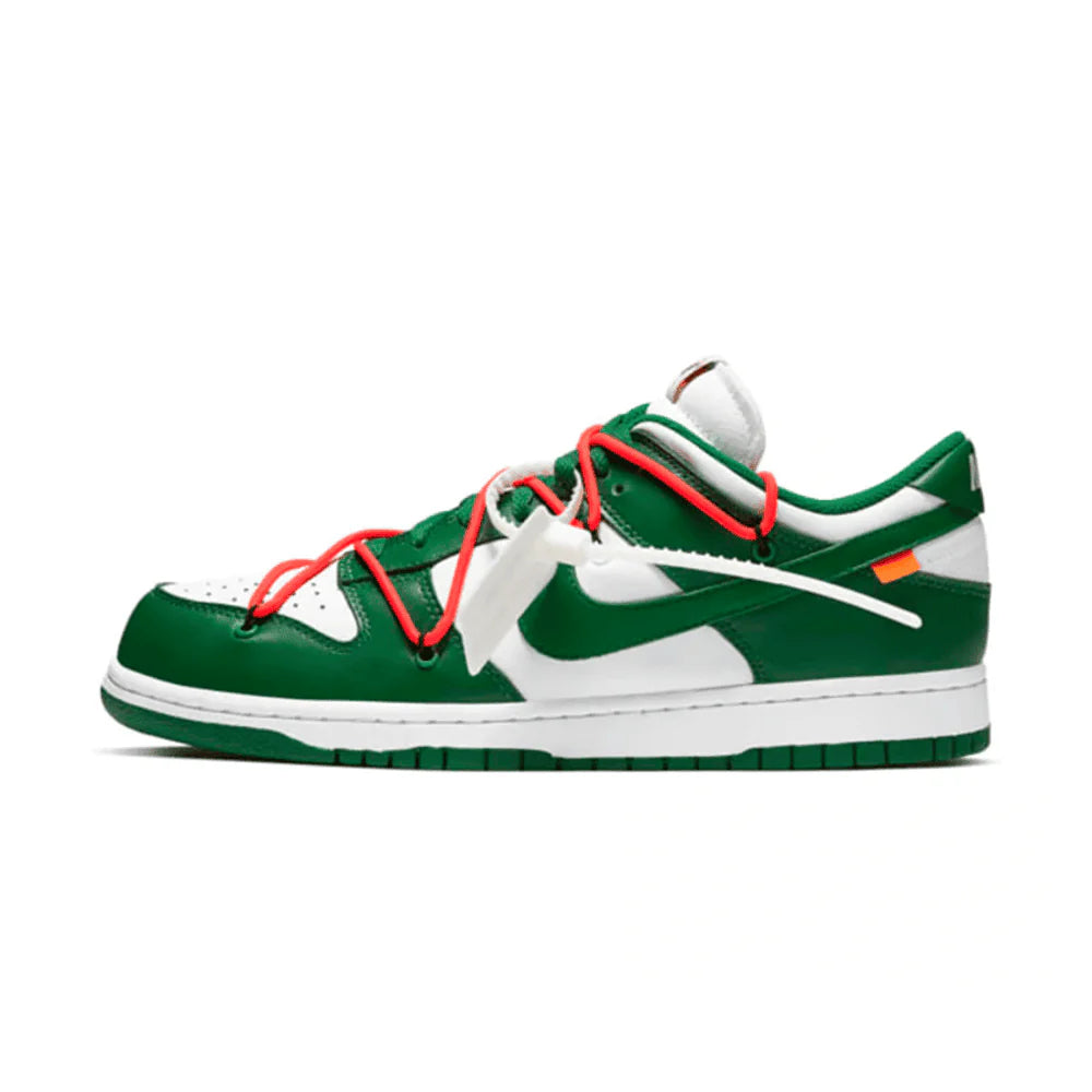 Nike Dunk Low x Off White Pine Green Sneakers