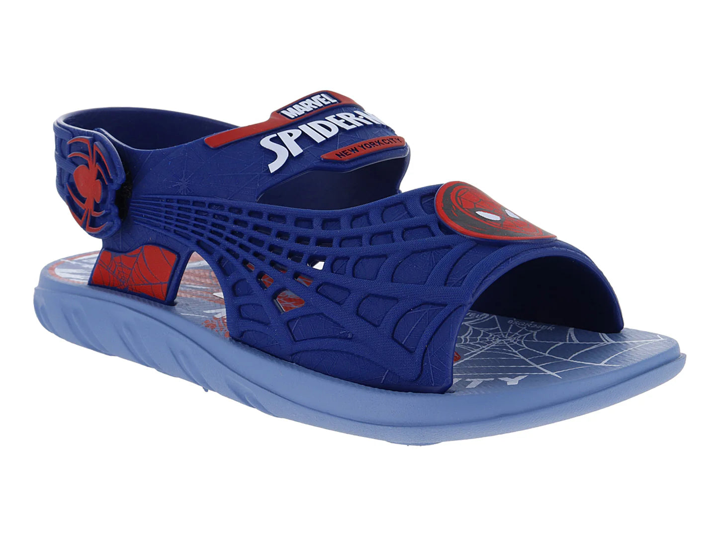 Sandalias Ipanema Disney Spider Man Azul y Rojo para Niño