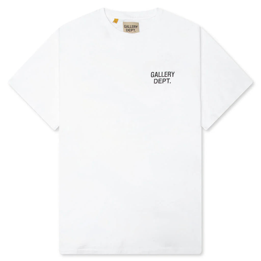 GD Logo Dusty Tee Clean White