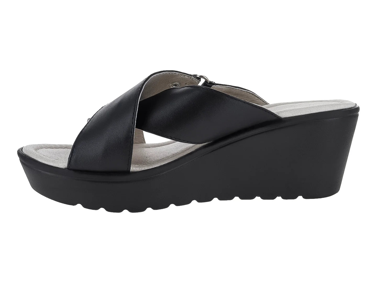 Sandalias Clinton Negro para Mujer
