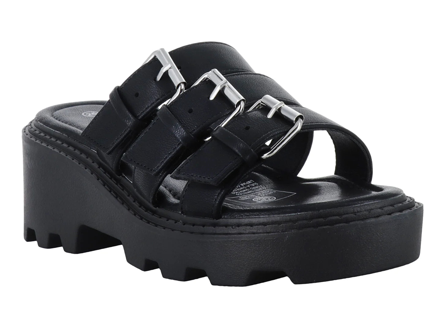 Sandalias Furor Plataforma Negro para Mujer