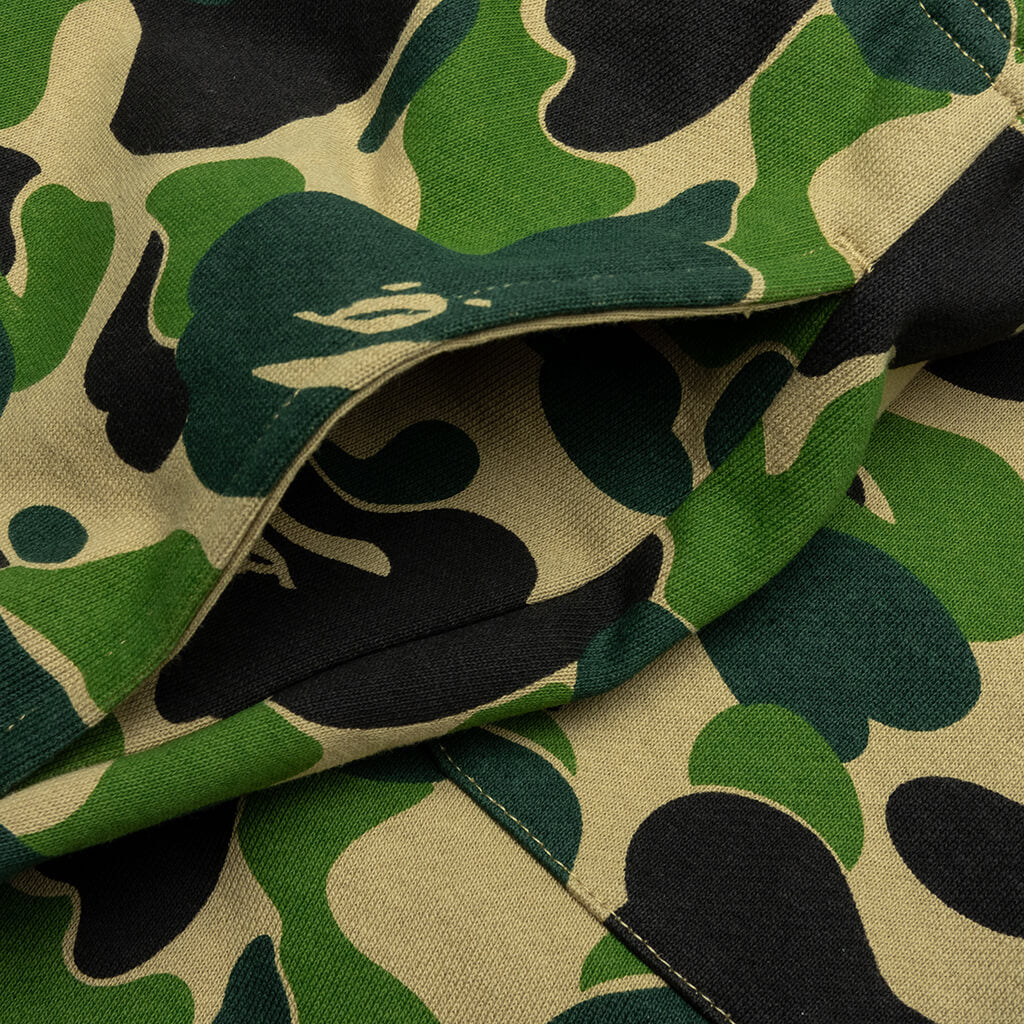 ABC Camo Shark Sweat Shorts Green