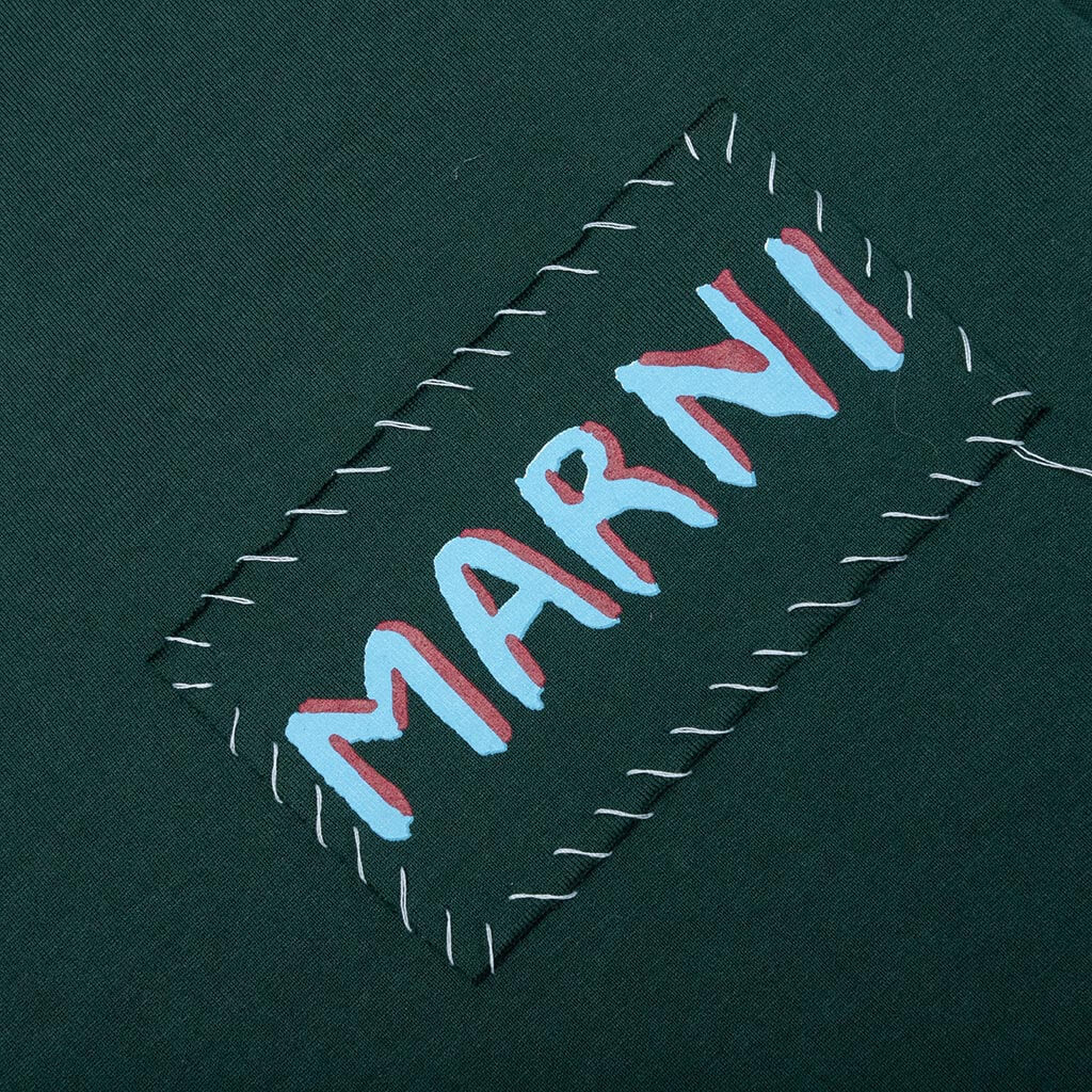 Patch T Shirt Spherical Green