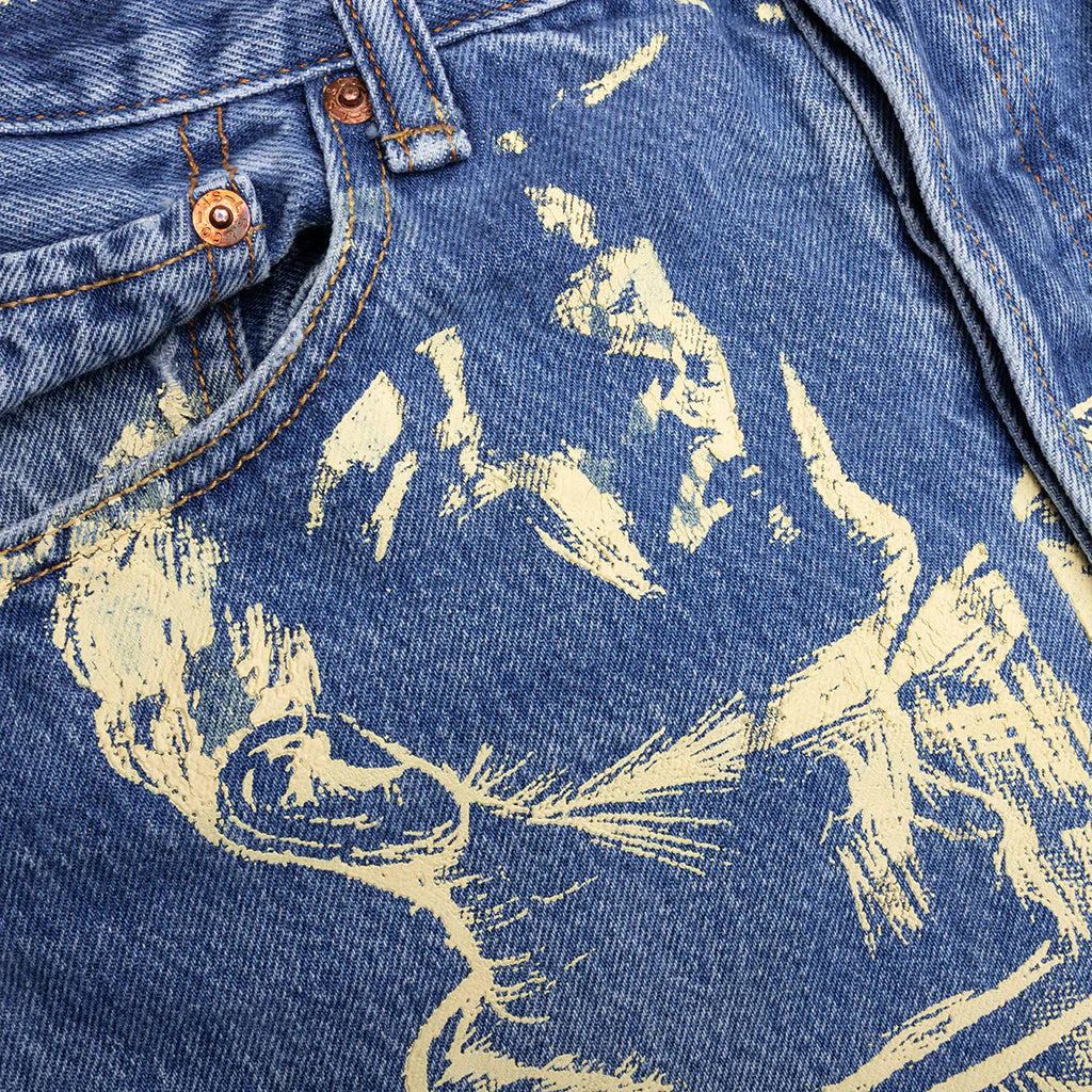Baptism Short Indigo