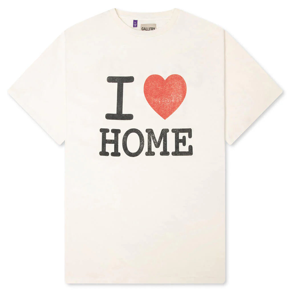 I Love Home Tee Light Archival White