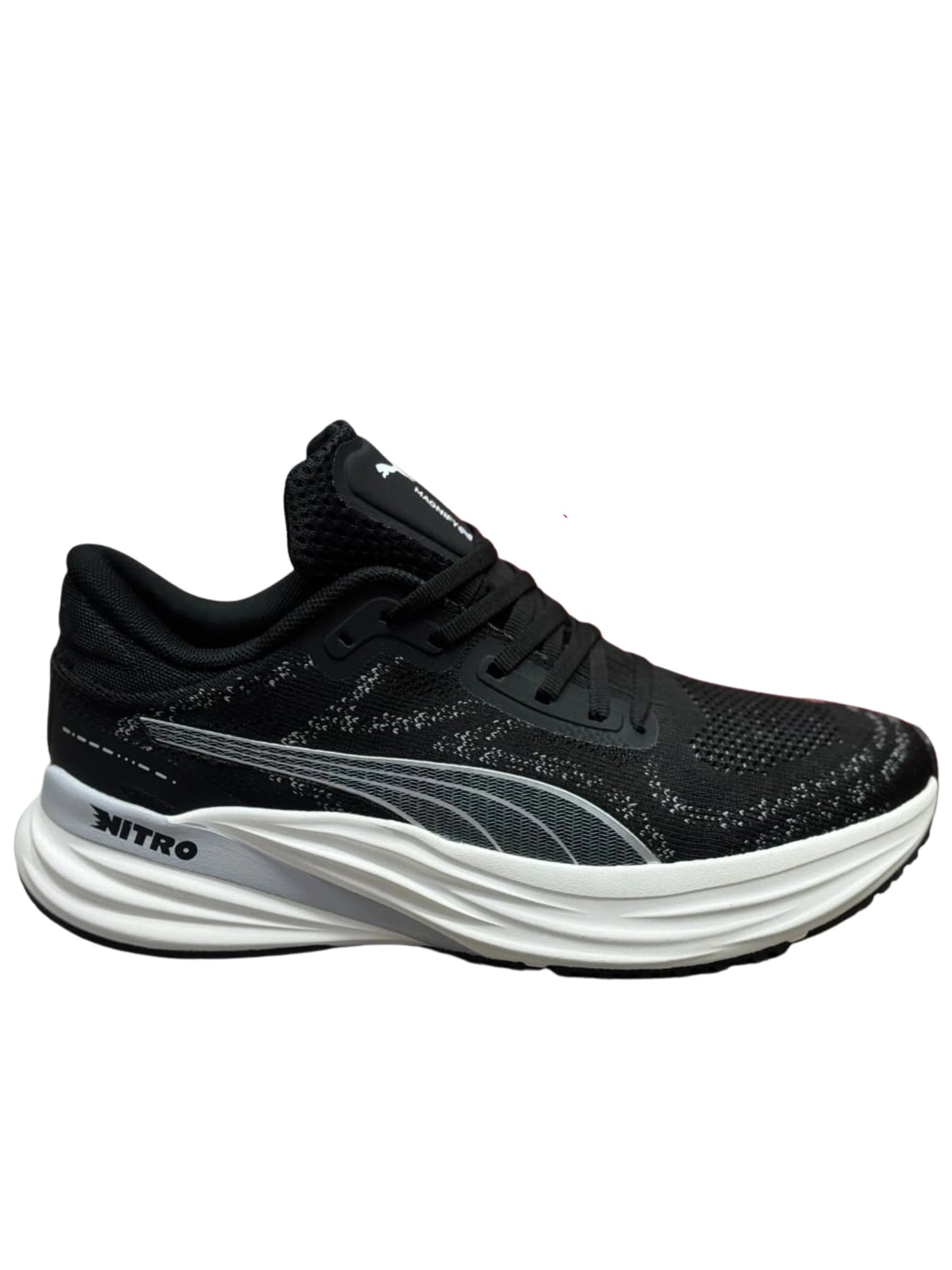 PUMA MAGNIFY NITRO 2 SILVER BLACK WITH WHITE