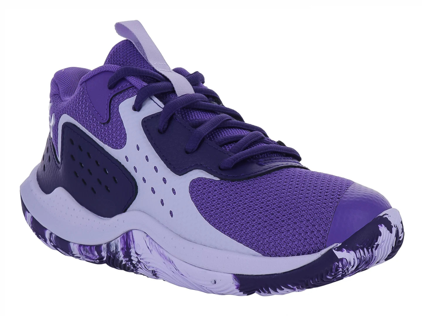 Tenis Under Armour PS Jet 23 Morado para Niño