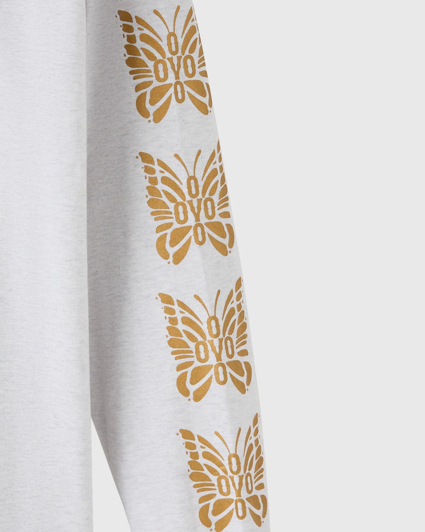 NEEDLES Papillon Long Sleeve Tee White