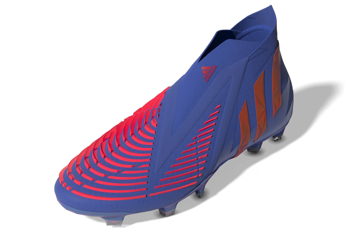 adidas Predator Edge FG Firm Ground Boots Hi Res Blue Turbo Hi Res Blue