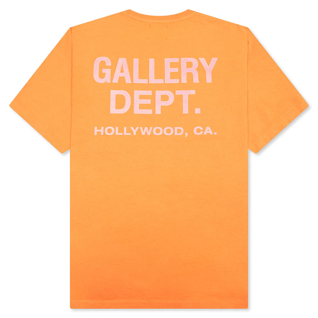 Vintage Souvenir Tee Bright Orange
