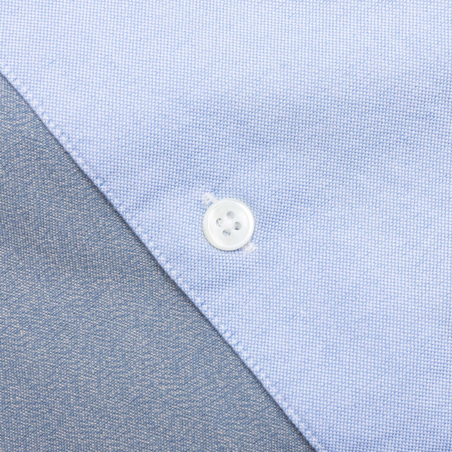 Anchor Classic Fit Patchwork Shirt Blue
