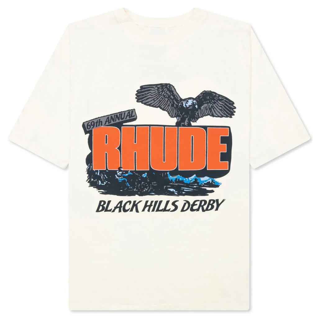 Black Hills Rally Tee Vintage White