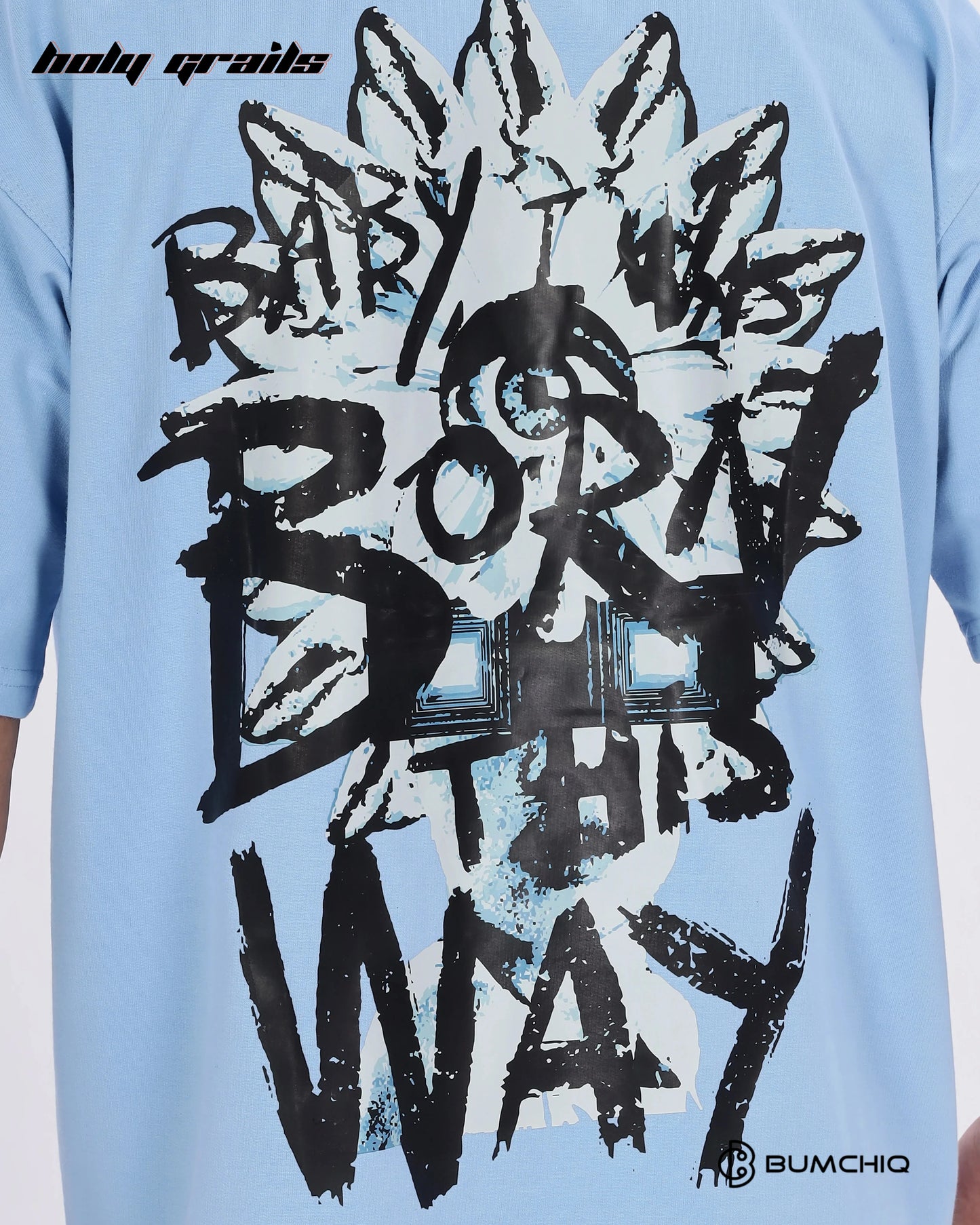 Baby Born Blue Oversize Tee HG x Bumchiq
