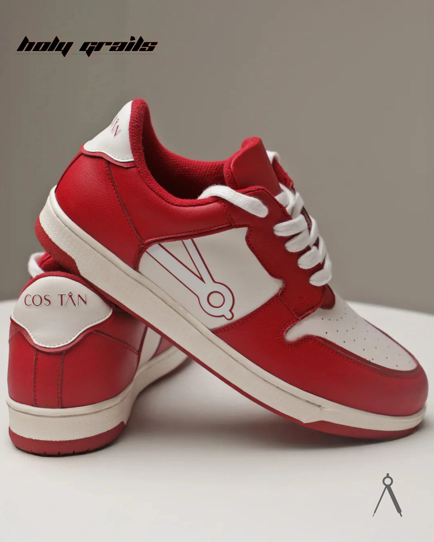 Theta Classic Red White Sneaker HG x Cos Tan