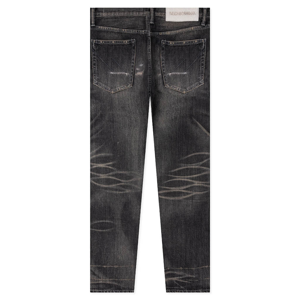 Savage Denim Dp Mid Pants Black