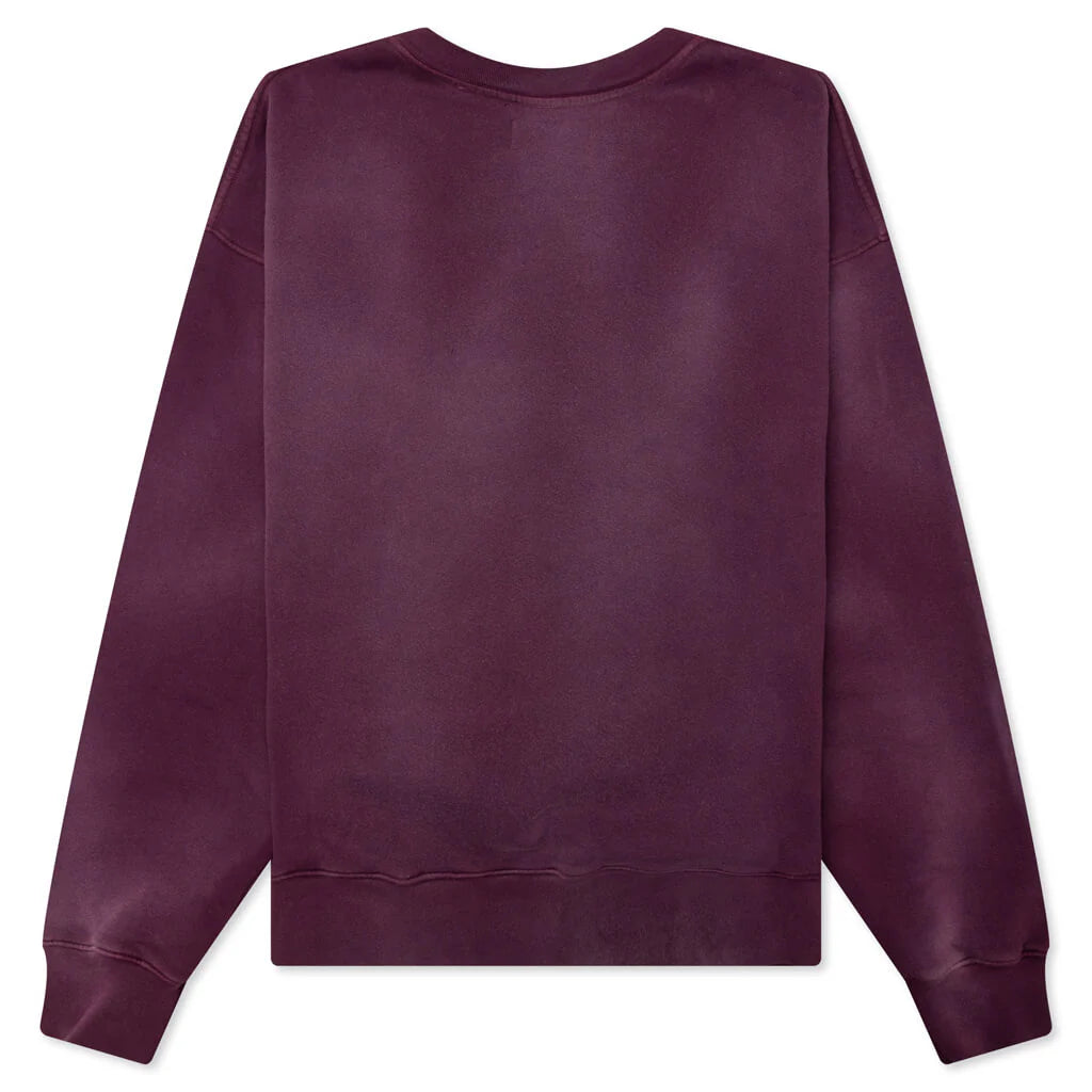 Teams Crewneck Sunfade Plum