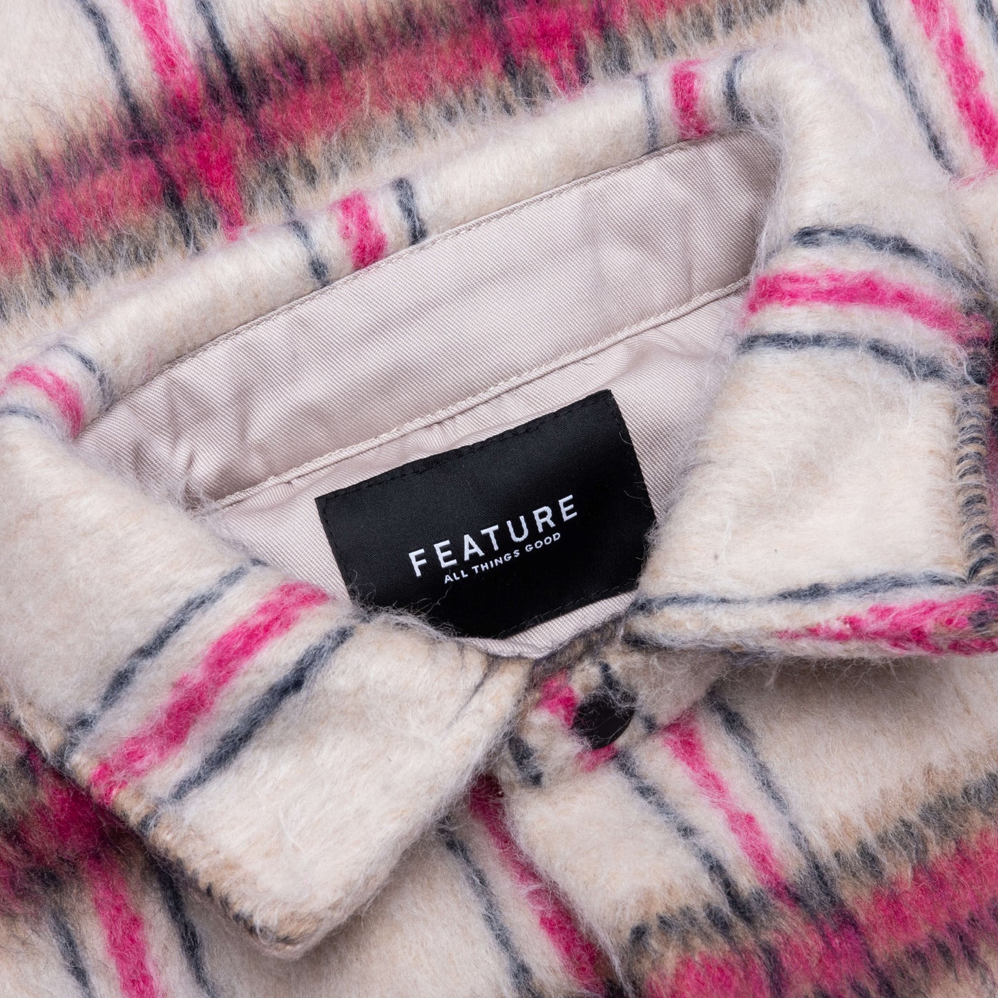 Mohair Flannel Off White
