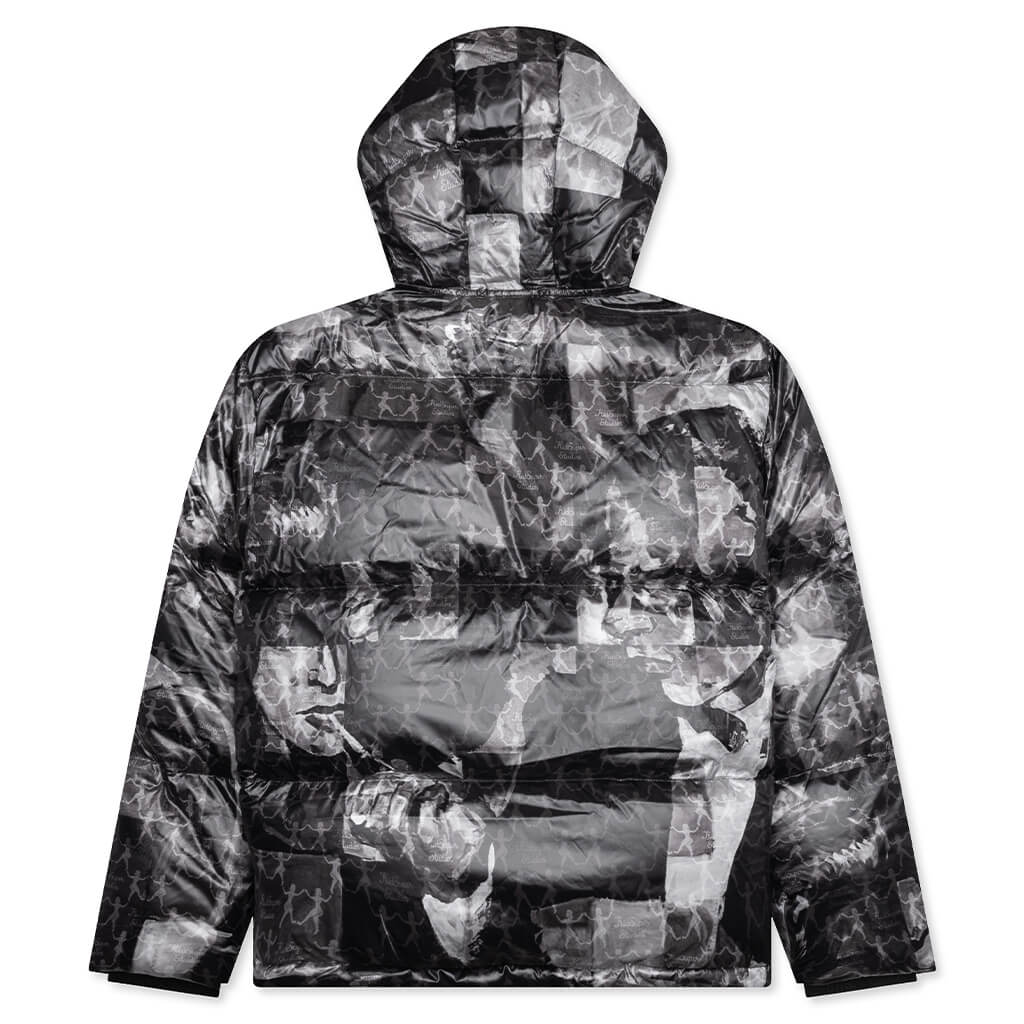 Puma x KidSuper MMQ AOP Puffer Jacket Black