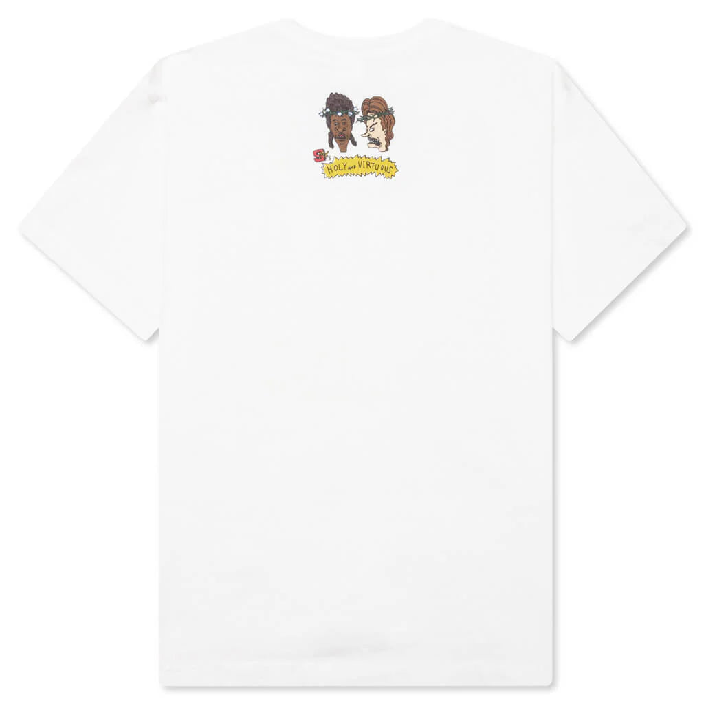 Holy and Virts S S Tee White