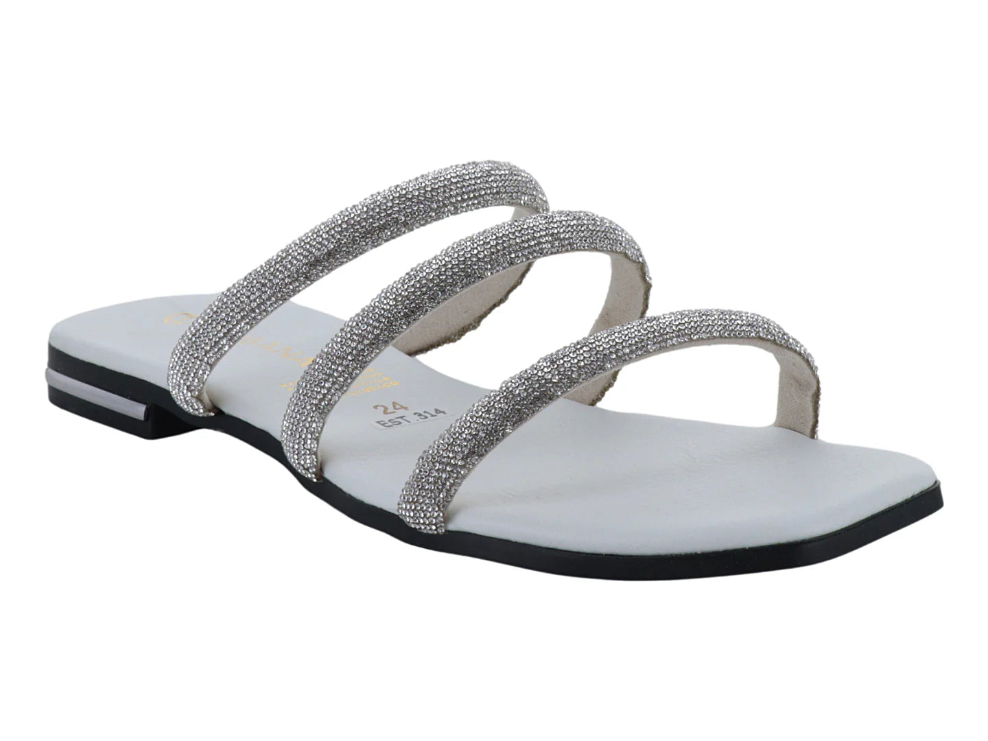 Sandalias MELIANA Diva Blancas para Mujer