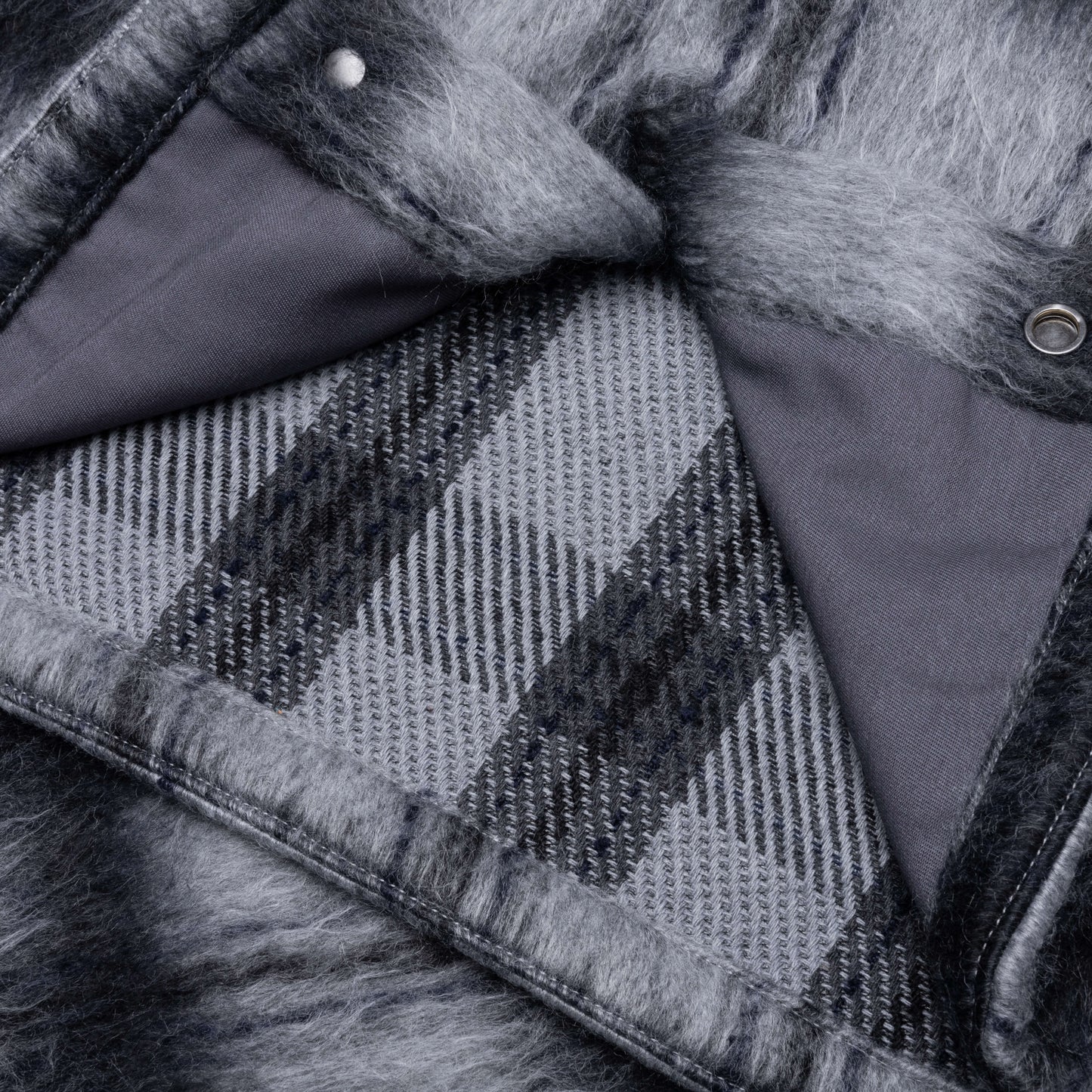 Mohair Flannel Black