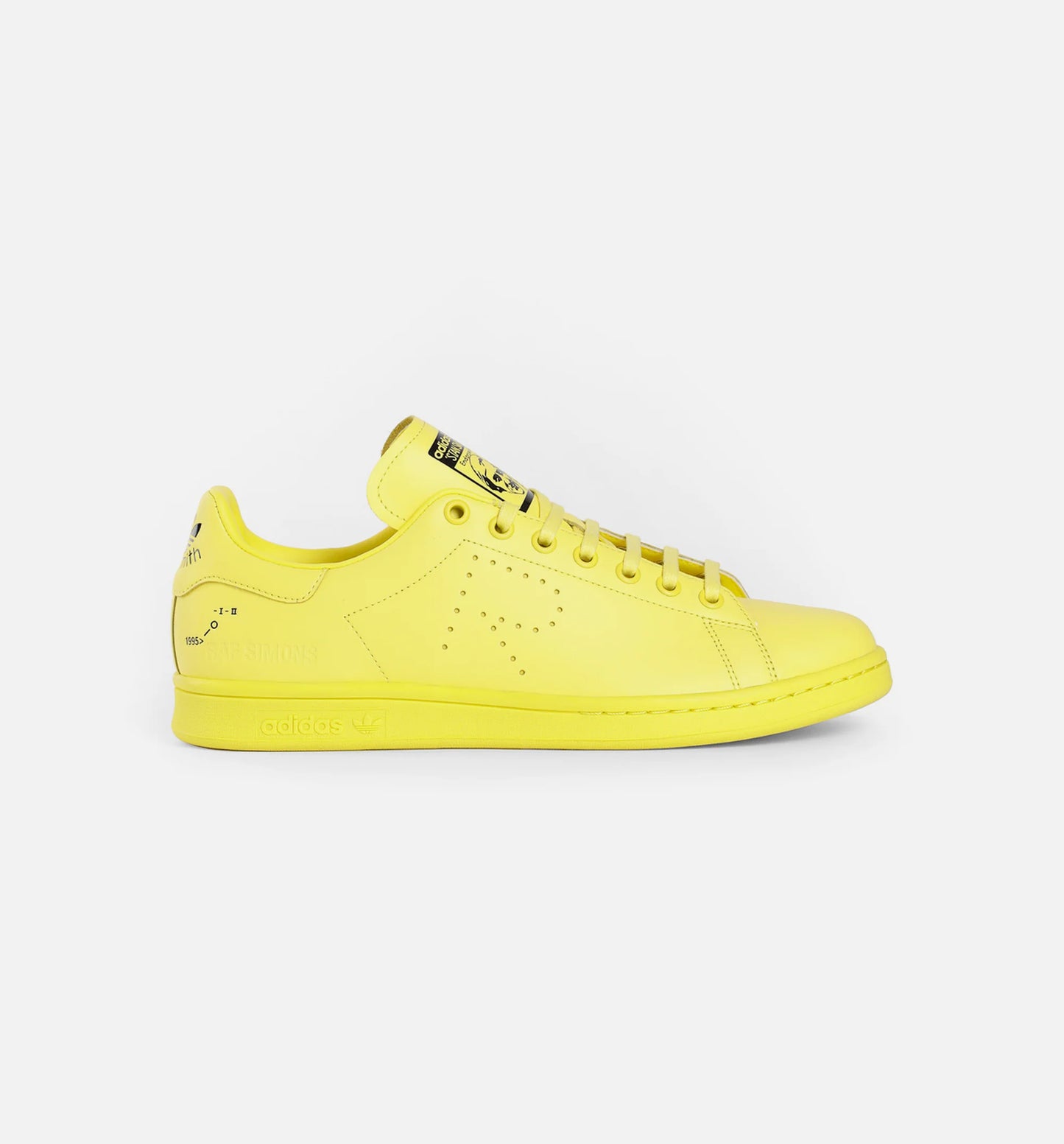 Raf Simons Stan Smith Mens Shoes Bright Yellow Pure Yellow Cloud White