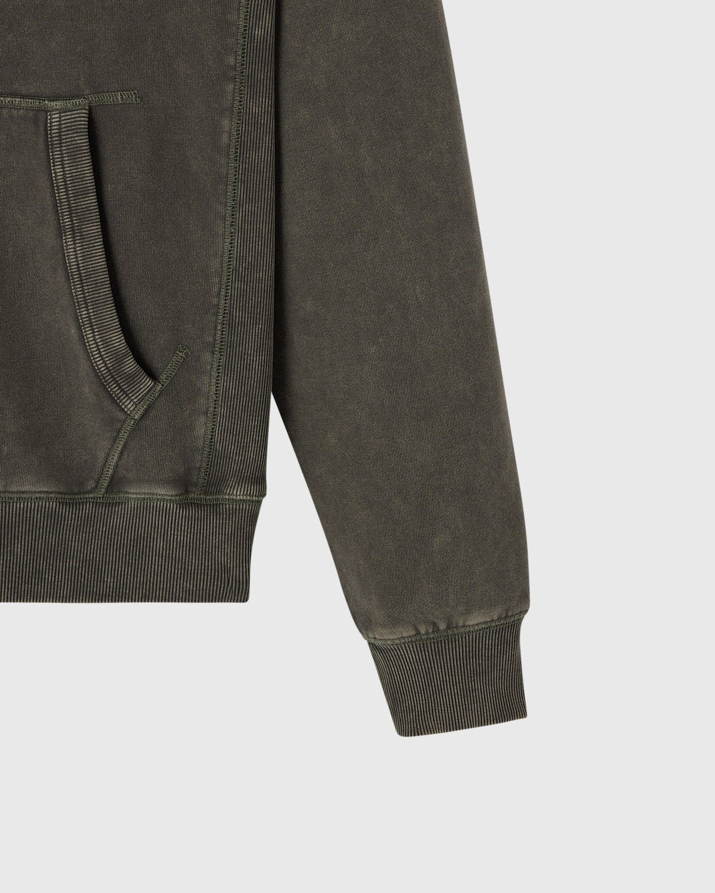 Muskoka Raglan Hoodie Deep Olive