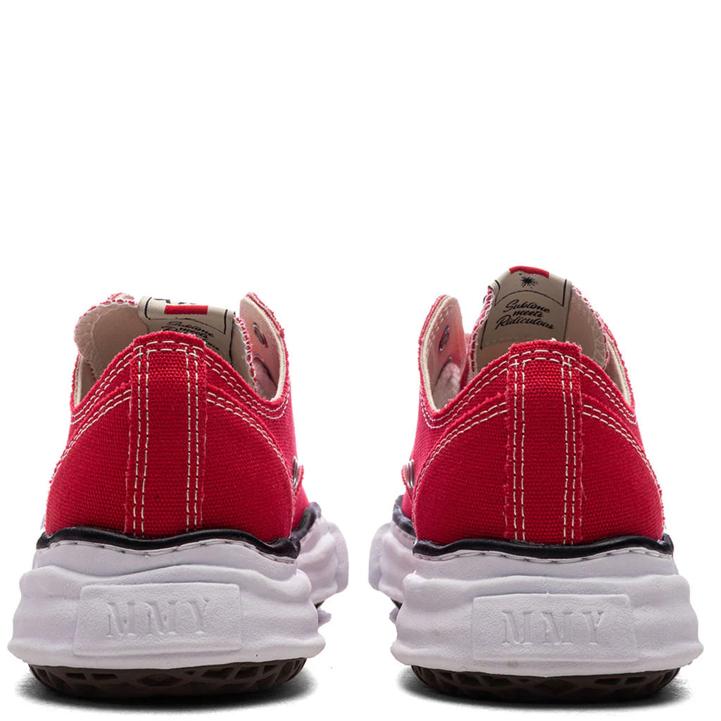 Peterson Low OG Sole Canvas Sneaker Red