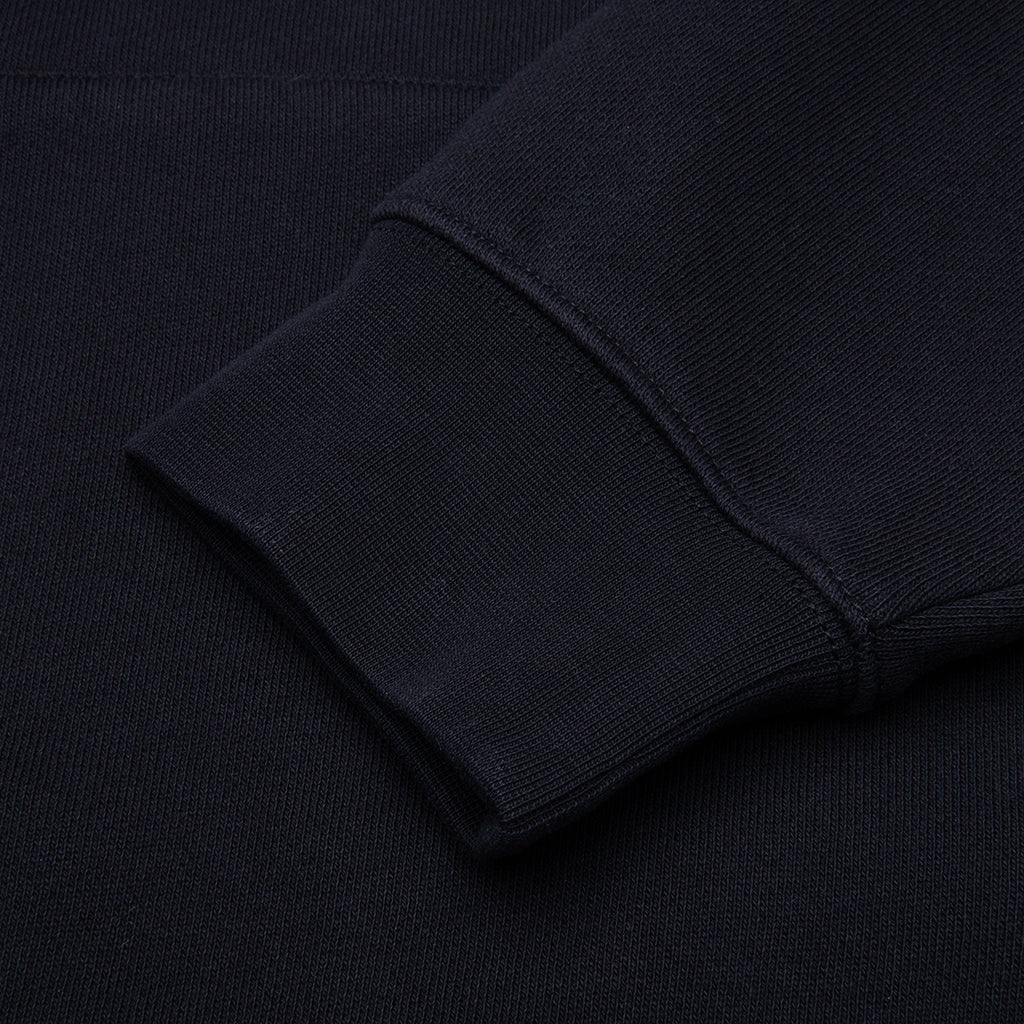 College Hoody Black Dark Red