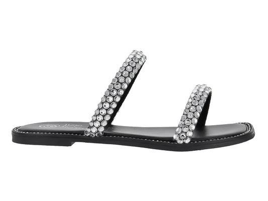 Sandalias Luna Rosa Negro para Mujer