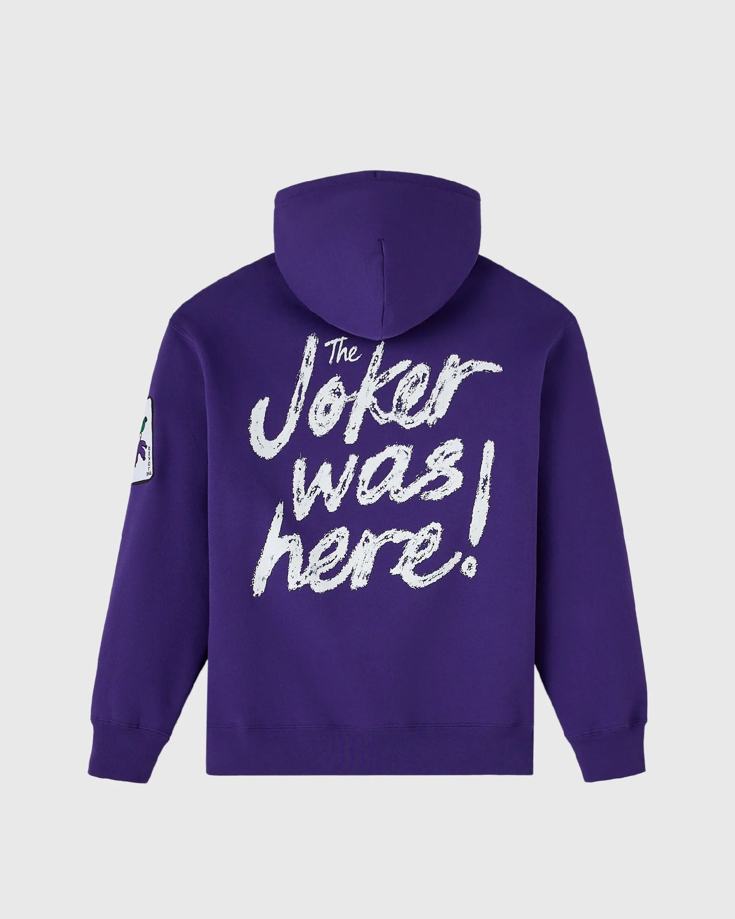 The Joker Defaced Hoodie Violet