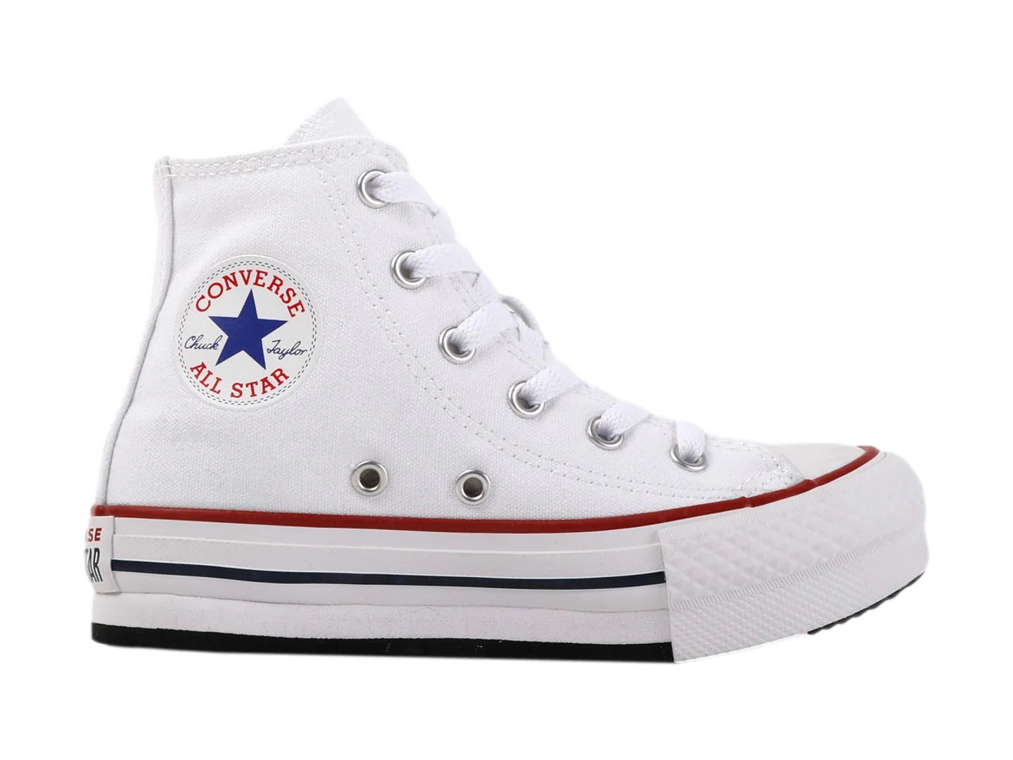 Tenis Converse Chuck Taylor All Star Eva Lift Blancos para Niño