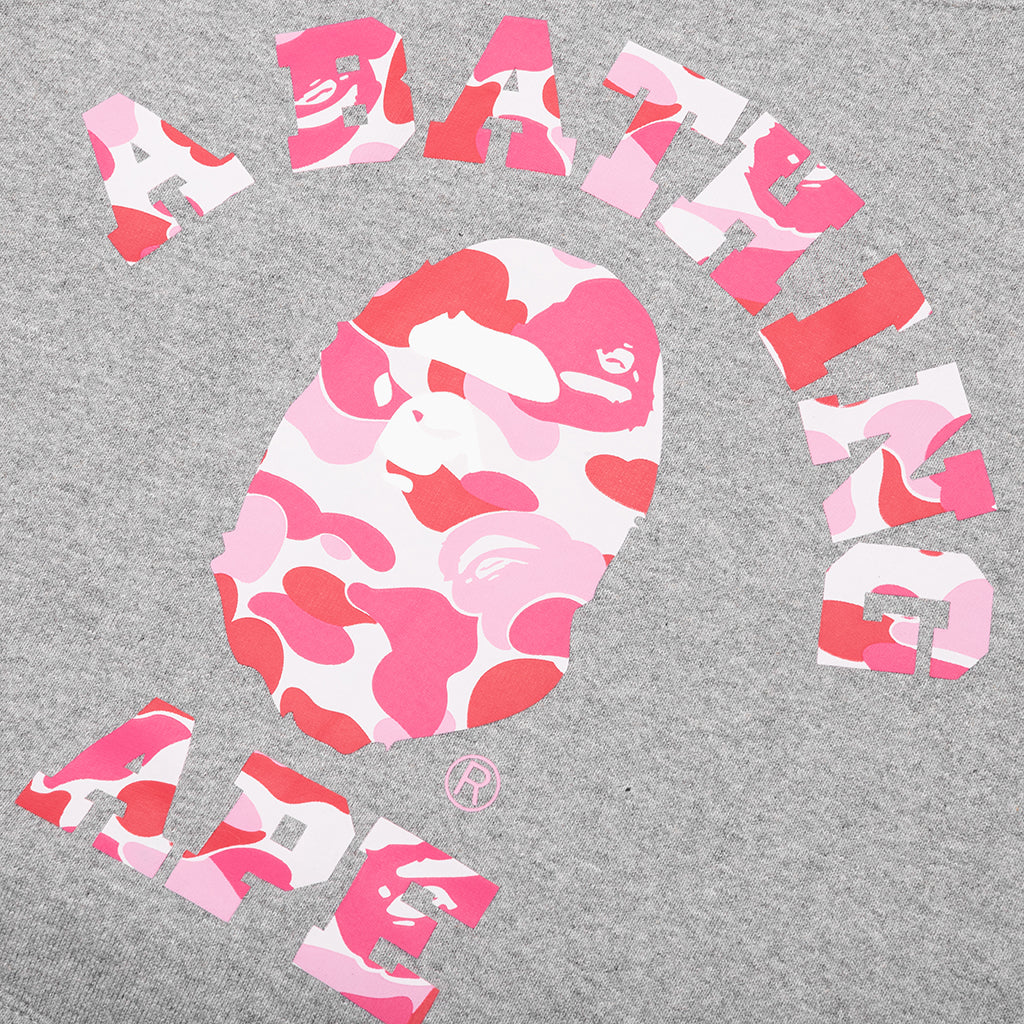 Abc Camo College Pullover Hoodie Gray