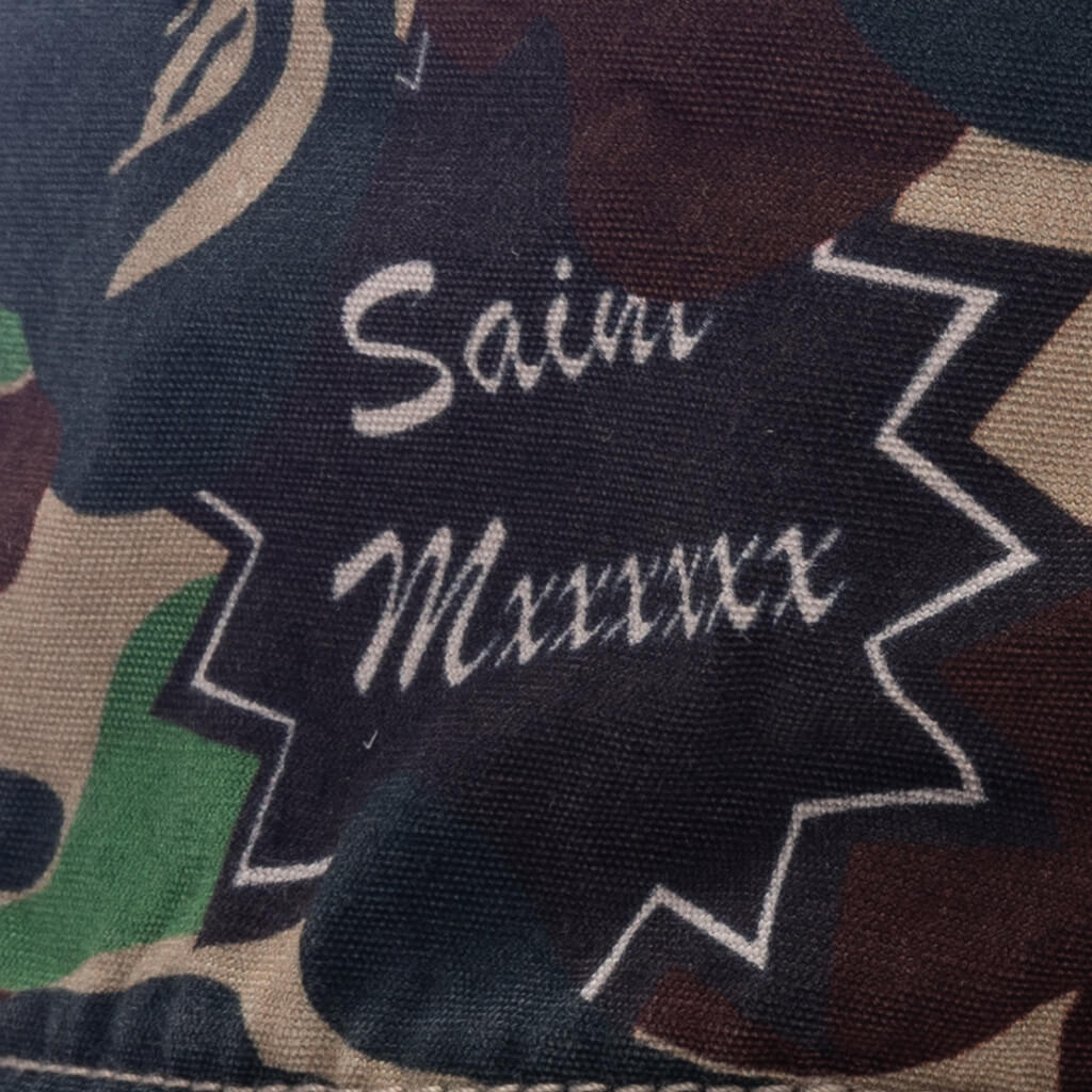 Saint Michael x A Bathing Ape Bucket Hat Camo
