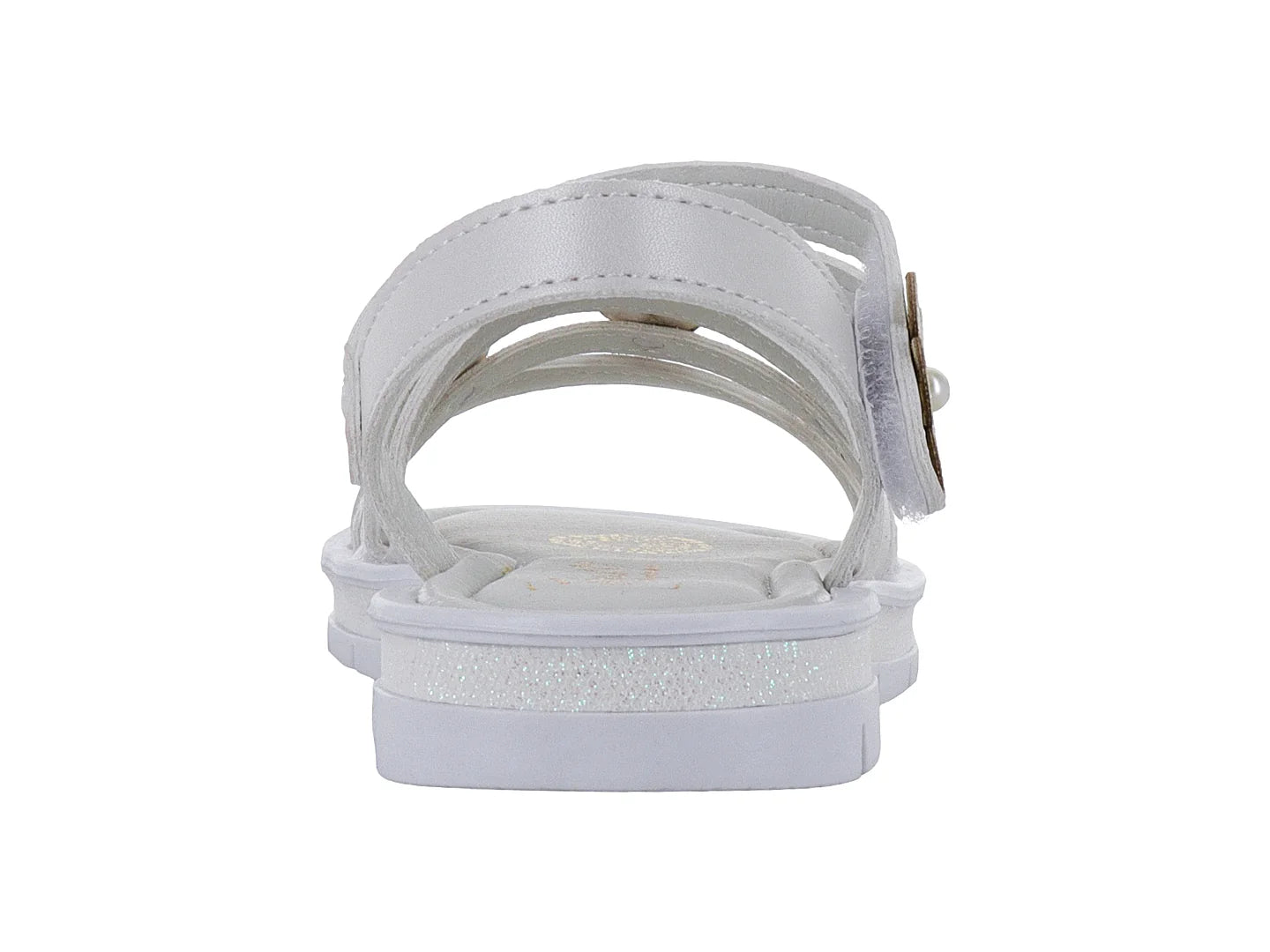 Sandalias Jakuna Blanco Perla para Niña