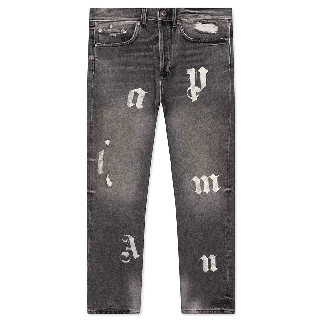 BW Logo Patch 5 Pockets Black Black