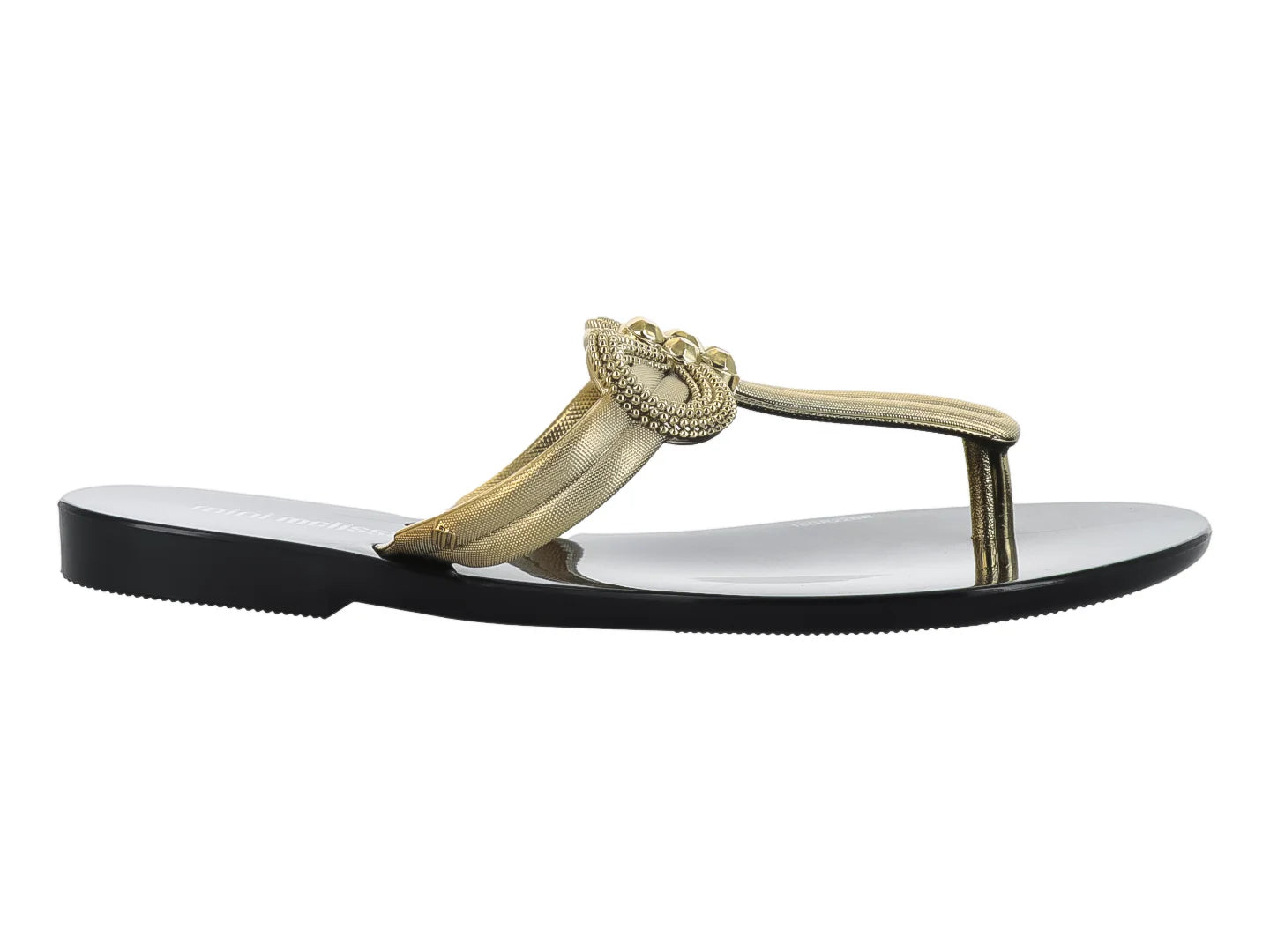Sandalias Mini Melissa Harmonic T Bar Negro para Niña