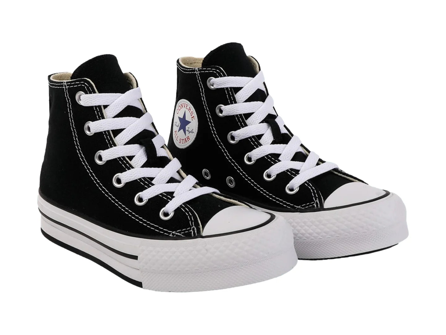 Tenis Converse Chuck Taylor All Star Eva Lift Negros para Niño