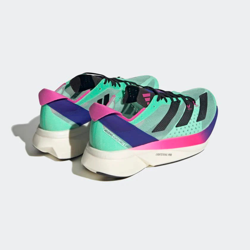 Adidas Adizero Adios Pro 3 Verde Água Preto Rosa