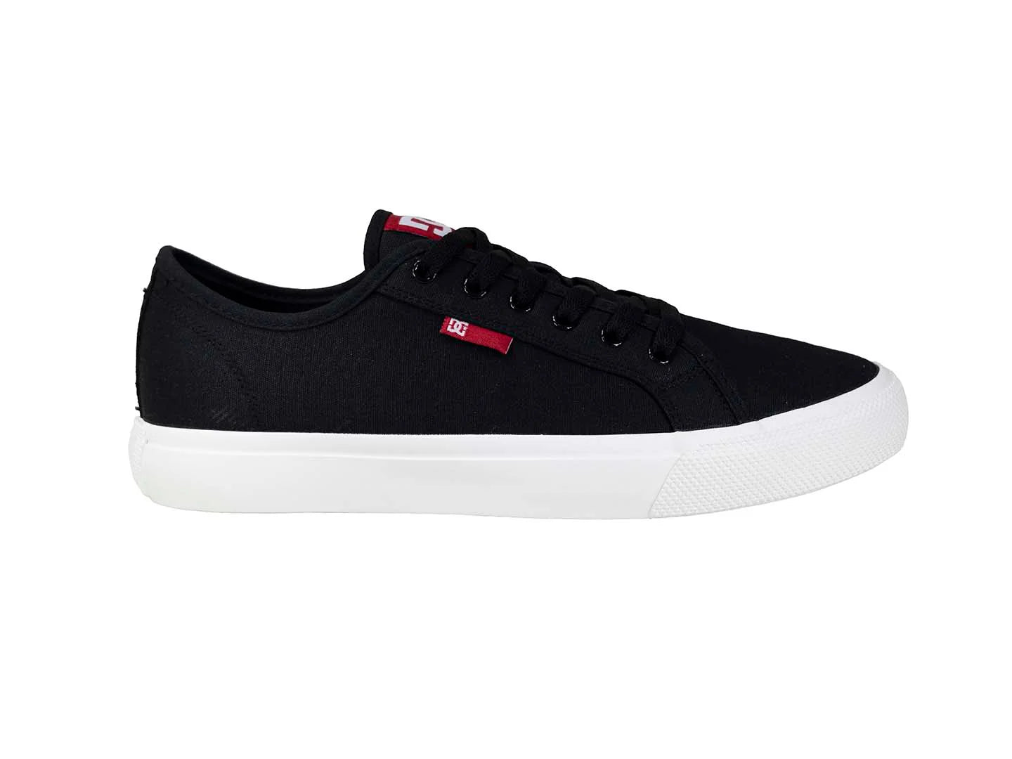 Tenis DC Shoes Manual TX Negro con Rojo para Hombre