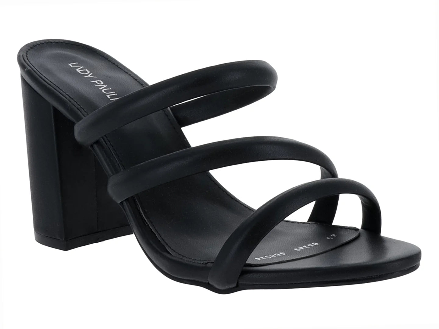 Sandalias Lady Paulina Negro para Mujer