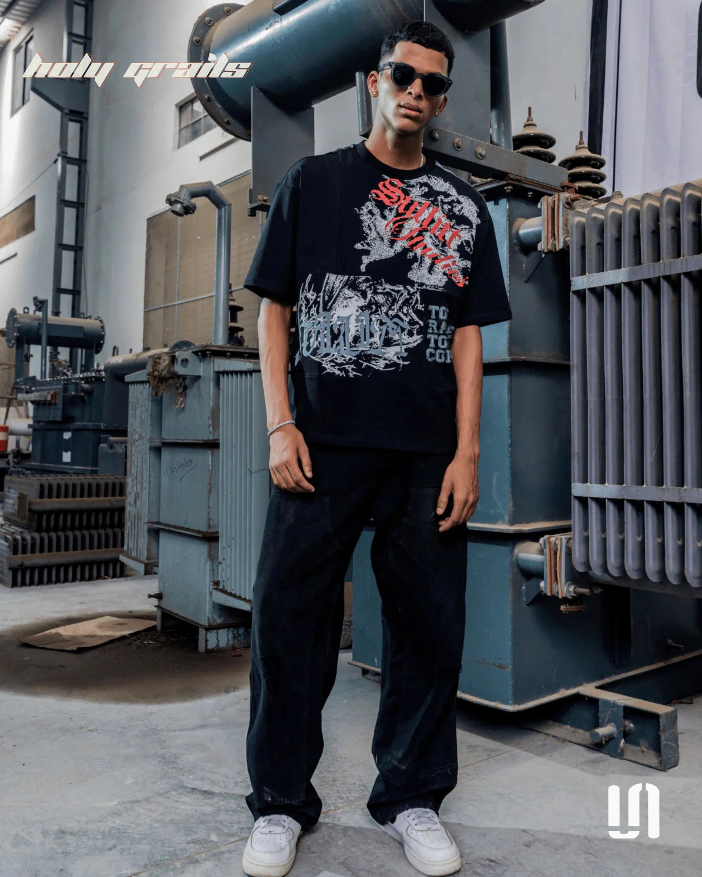 Angel Grey Patch Tee HG x Sullitt