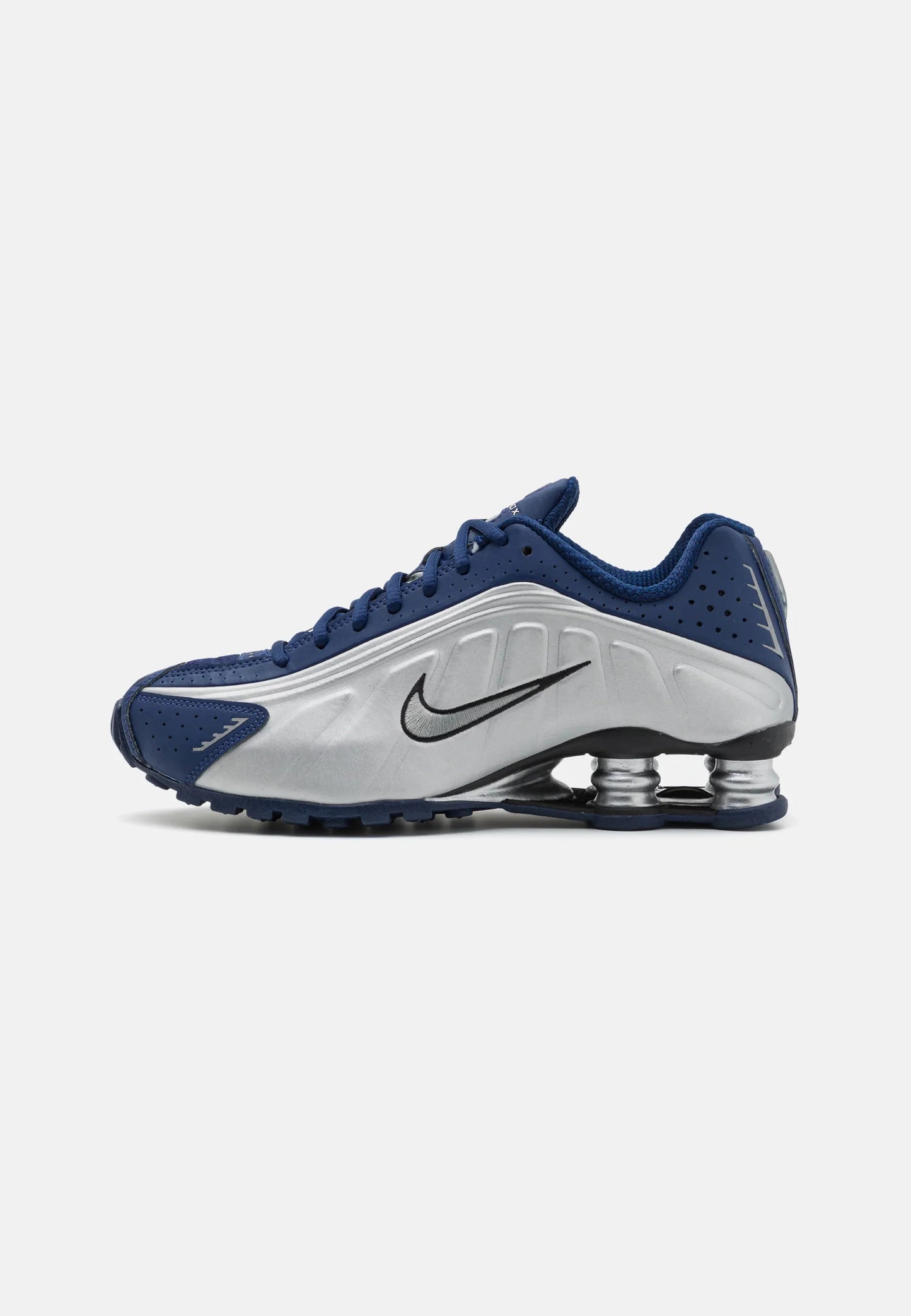Chaussures Nike Shox Bleu Argent Style et Confort Premium