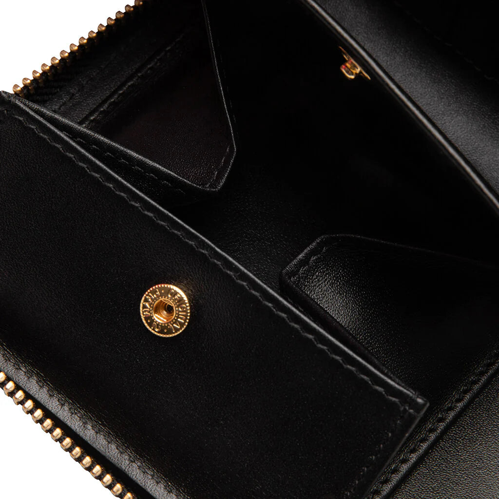 Comme des Garcons Polka Dots Wallet Black