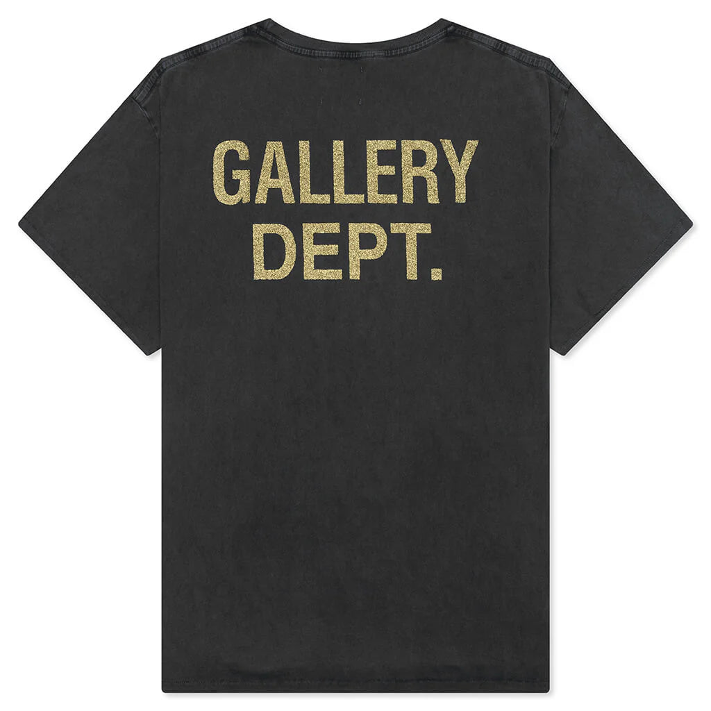 Skeleton Beach Tee Vintage Black